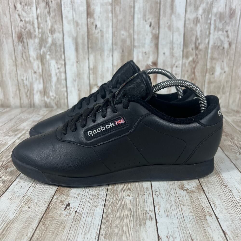 Reebok Classic black‎ womens 8.5 - Picture 2 of 8